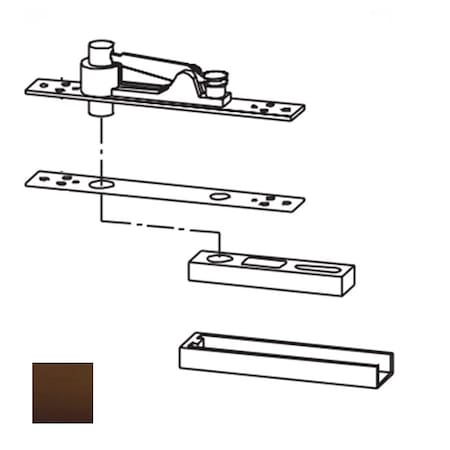 Dorma Center Hung Top Pivot, Oxidized Satin Oil Rubbed 8062-613